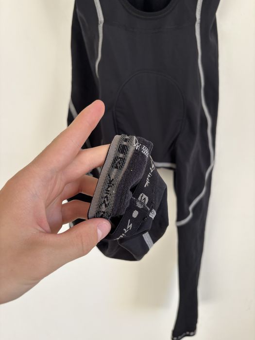 Вело бриджі Spiuk Carbon 3/4 Bib Tights Fleece розмір С-М