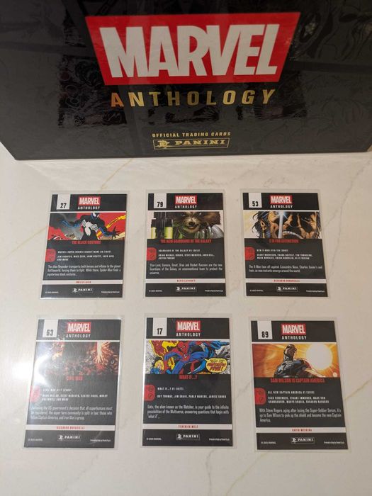 Marvel Anthology – Base Cards Metal Holo