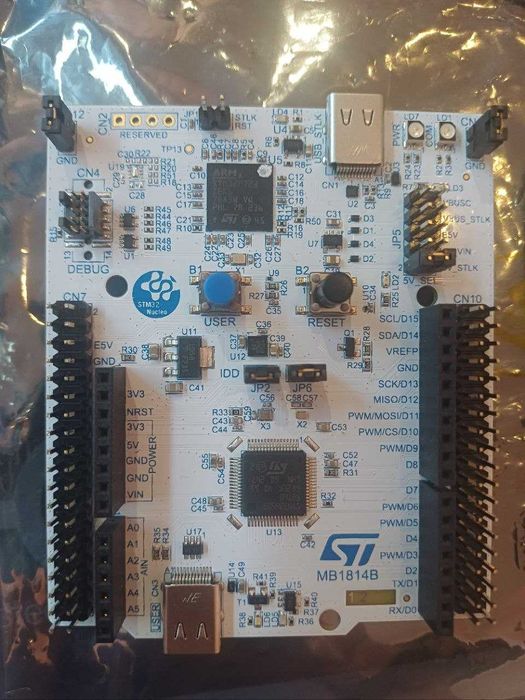 NUCLEO-H503RB розробницькою платою