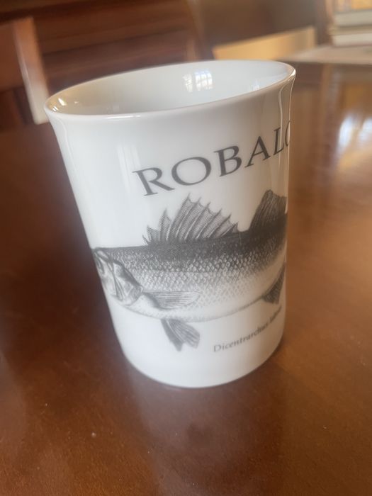 Conjunto 3 canecas motivos de pesca