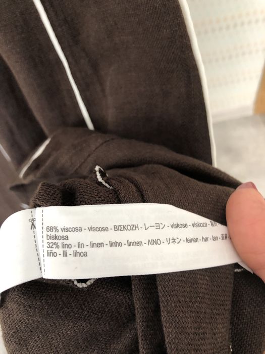 Лляна сукня Massimo Dutti