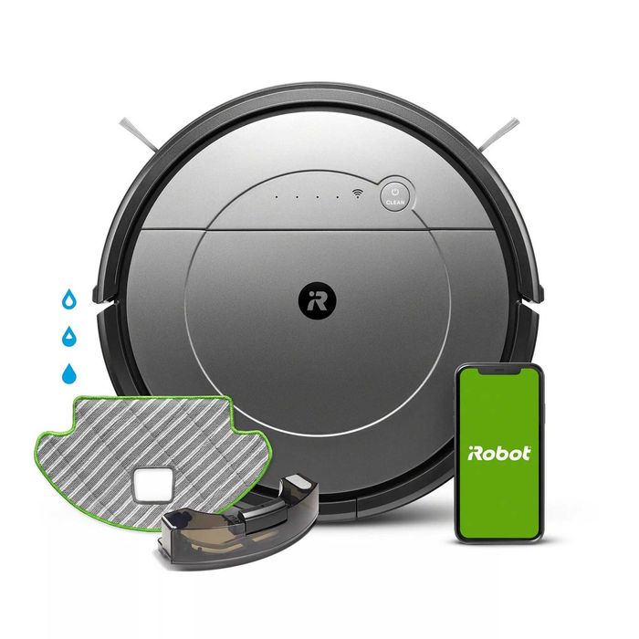 Robot Aspirador e Esfregona Roomba Combo® com ligação Wi-Fi