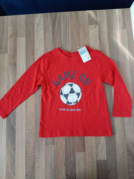 Nowa Bluzka/ koszulka z długim rękawem rozm 98