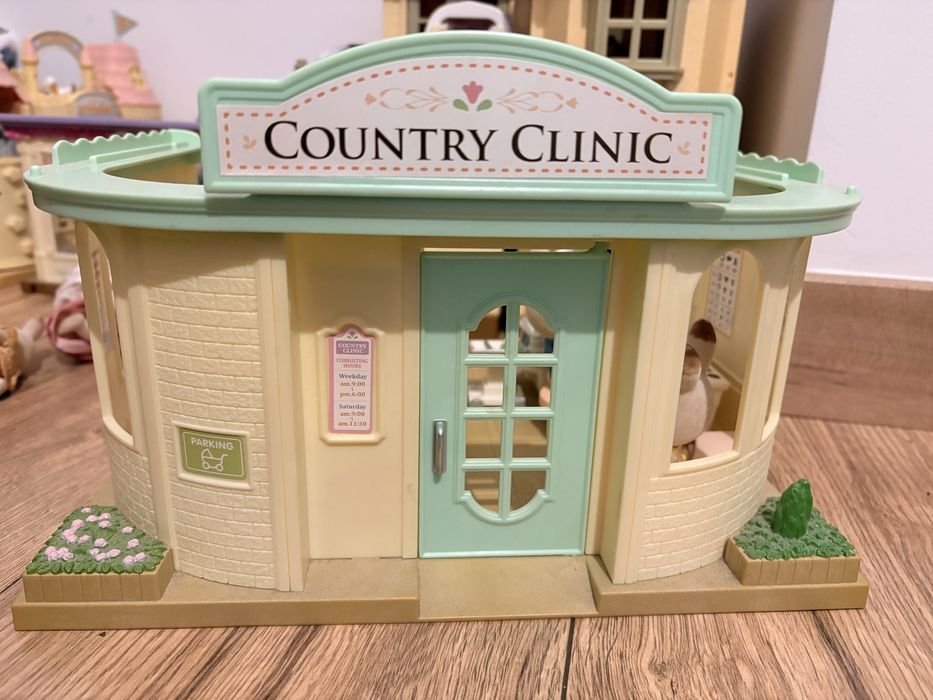 Sylvanian families szpital + dentysta