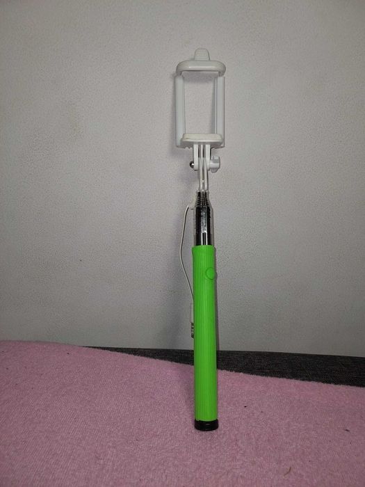selfie stick zielone