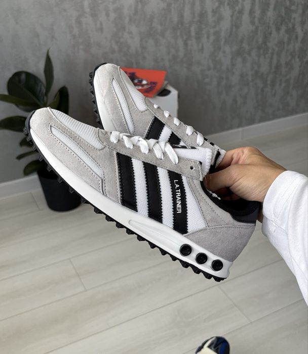41-45 р кросівки Adidas LA Trainer OG Light Grey