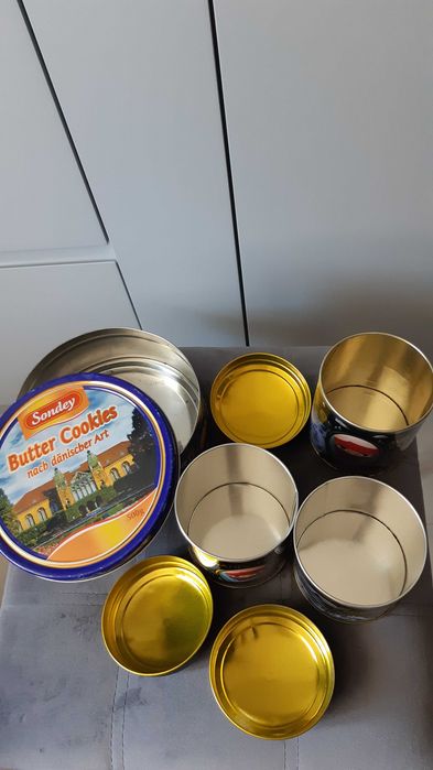 Кухоні контейнери жестяні