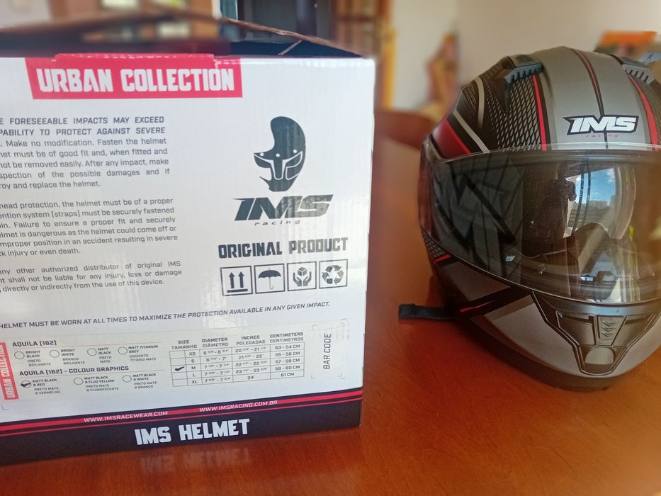 Capacete modular IMS