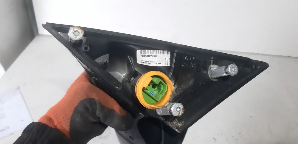 BMW F10 F11 lift lci lusterko prawe 7 pin a83 glaciersilber
