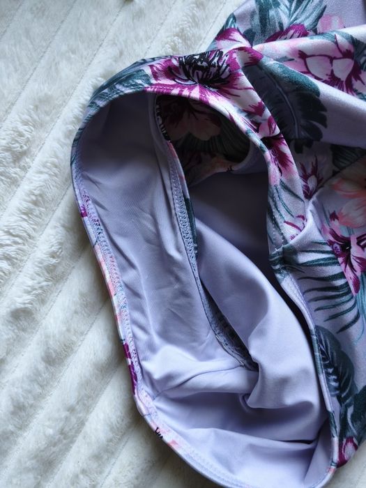 Kostium kąpielowy 36 kwiaty jednoczęściowy