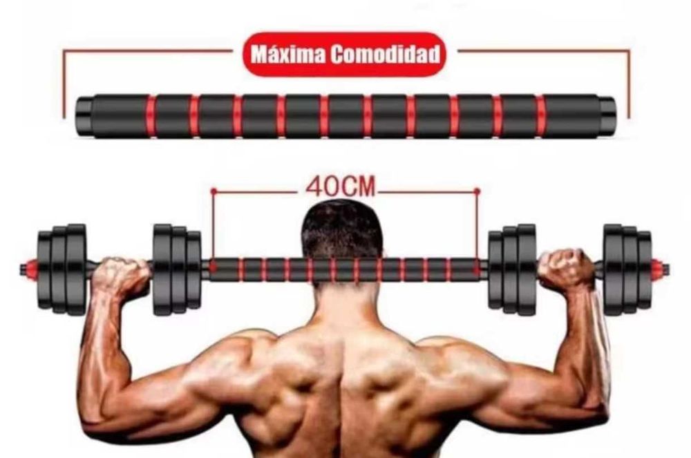 Kit de halteres 11,5kg cada