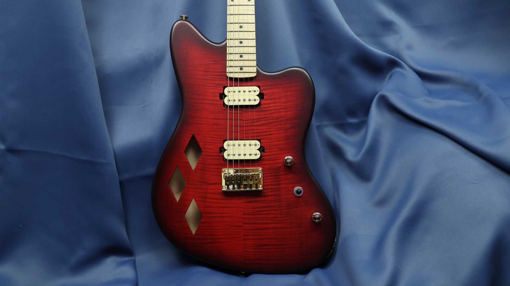 Polska gitara elektryczna Mensinger Mopped Semi Hollow