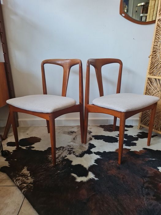 Krzesło tekowe proj. Johannesa Andersena Dania lata 60,mid century