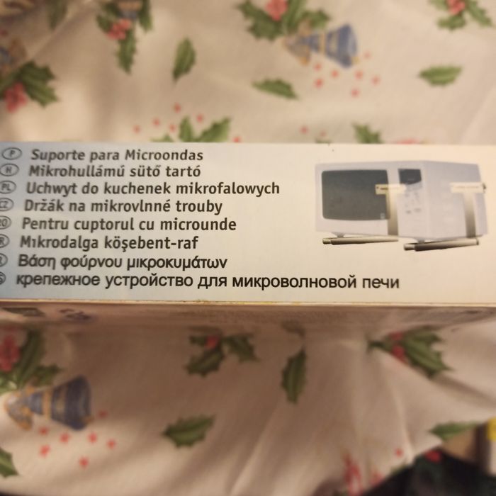 Suporte para microondas universal inox