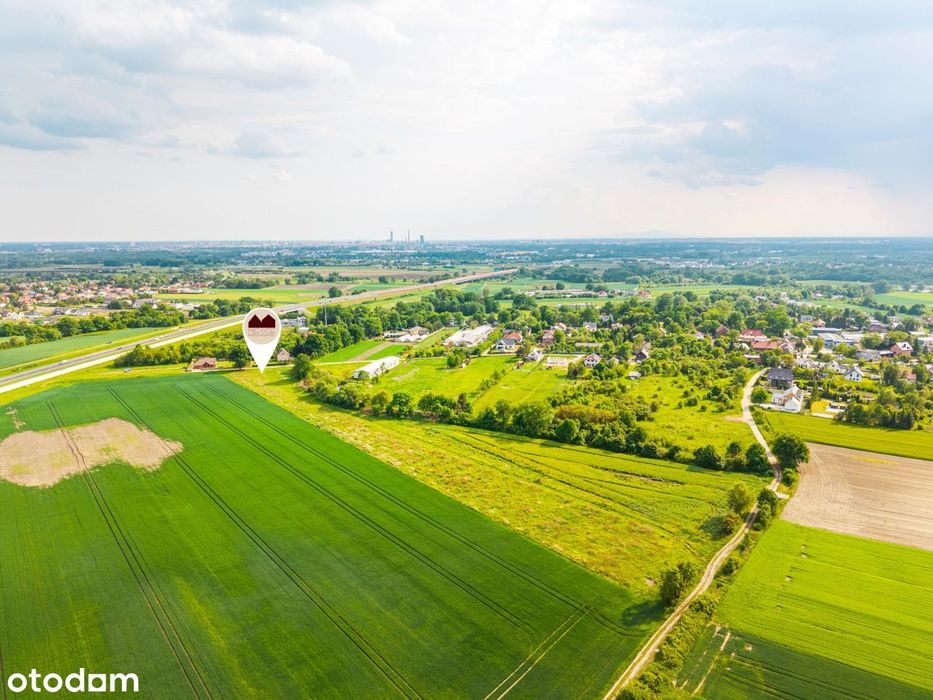 Psary I Ustawna działka 1100 m² I Zobacz!