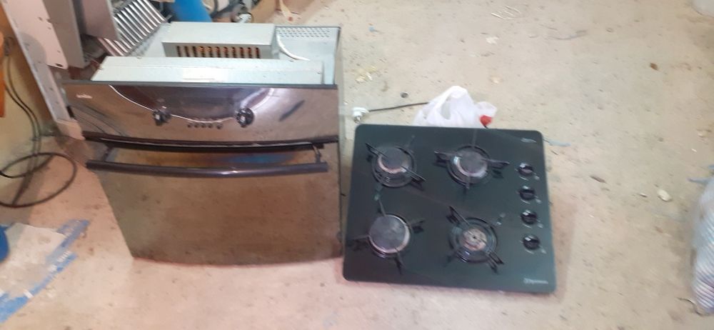 Piekarnik i płyta gazowa