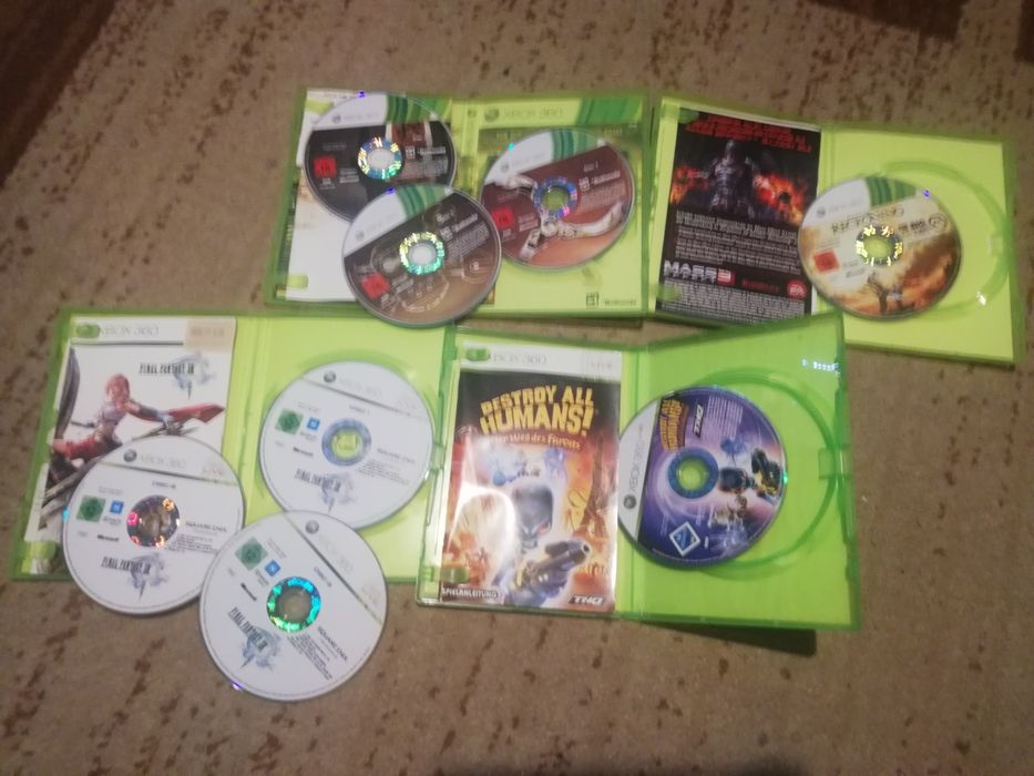Zestaw gier na xbox360. ZAPRASZAM