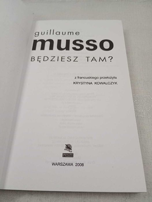 Będziesz tam? Guillaume Musso