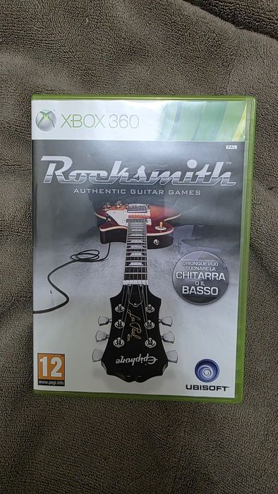 Rocksmith Xbox 360 (Ed. Italiana) + Cabo Real Tone Original Ubisoft | Liga a Tua Guitarra!