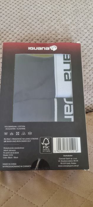 Bokserki męskie XXL IGUANA 2 - pack