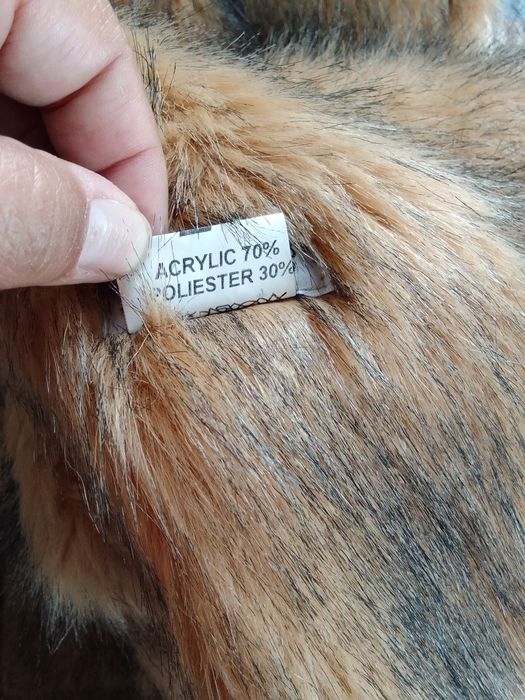 Kożuszek płaszcz damski