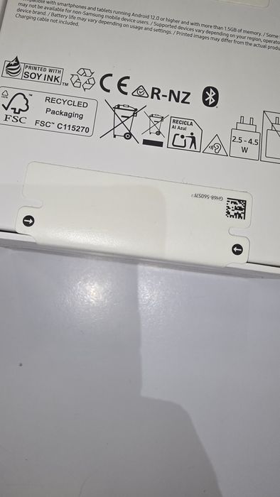 Galaxy buds 4 nowe czarne