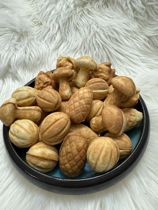 Ciasteczka orzeszki, szyszki, grzybki i inne kstalty