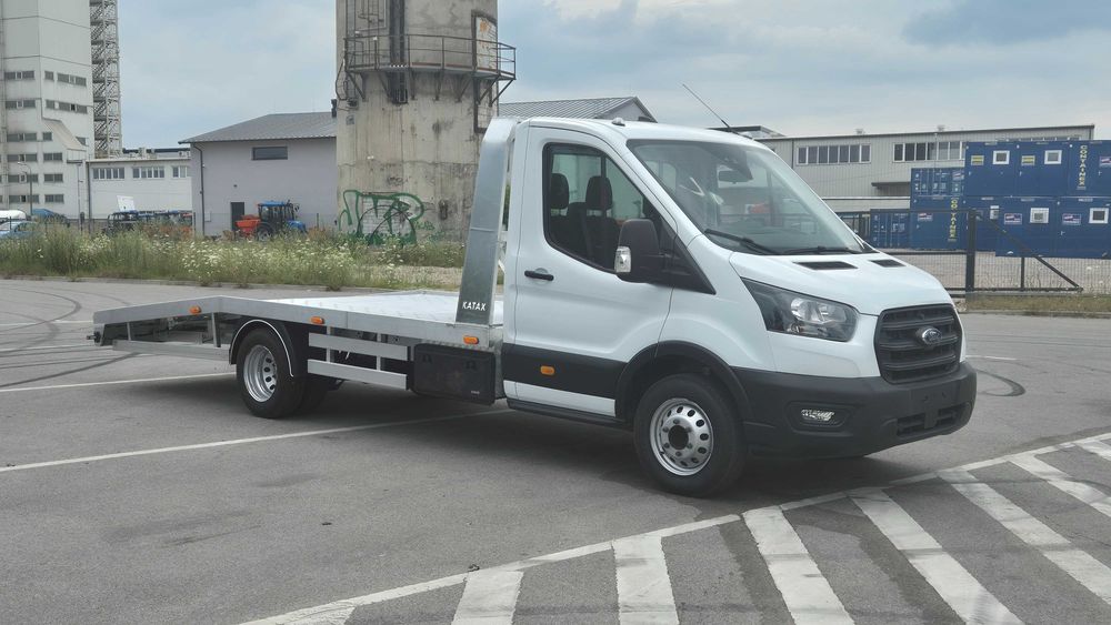 Ford Transit Laweta Autolaweta Najazd Zabudowa Aluminiowa