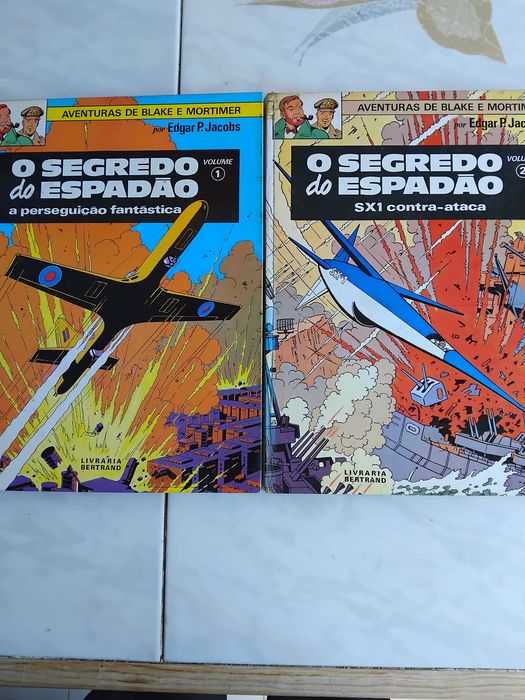 14 Livros de BD: As Aventuras de Blake e Mortimer, de Edgar P. Jacobs