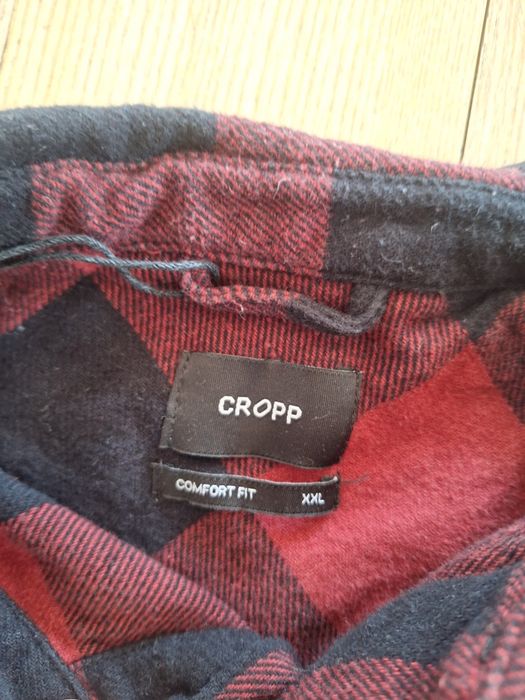 Koszula cropp xxl krata czerwona