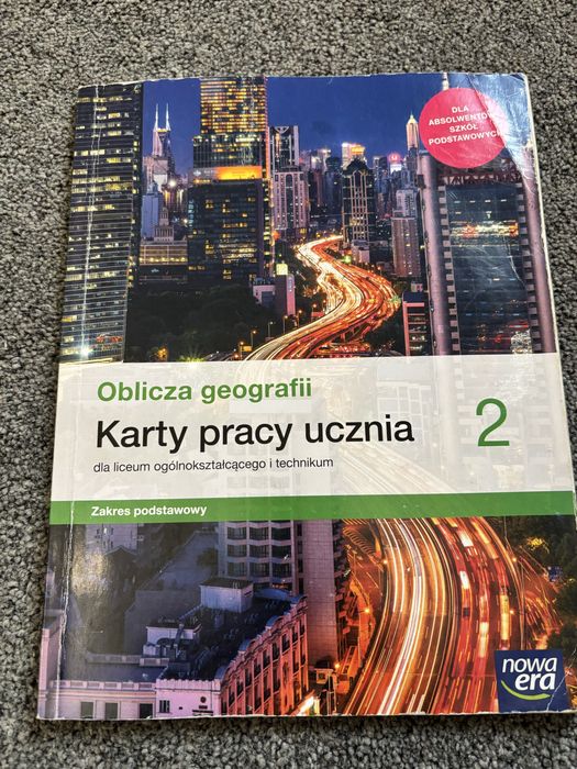 Geografia Oblicza geografii Karty pracy 2