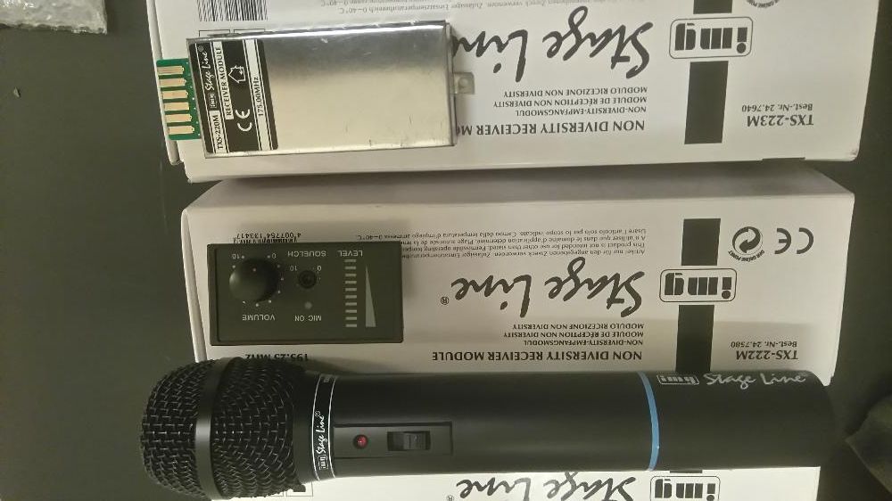 Mikrofon bezprzewodowy-moduły MONACOR