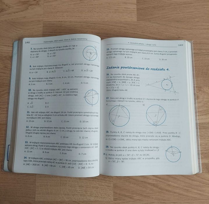Matematyka 2, podręcznik i zbiór zadań