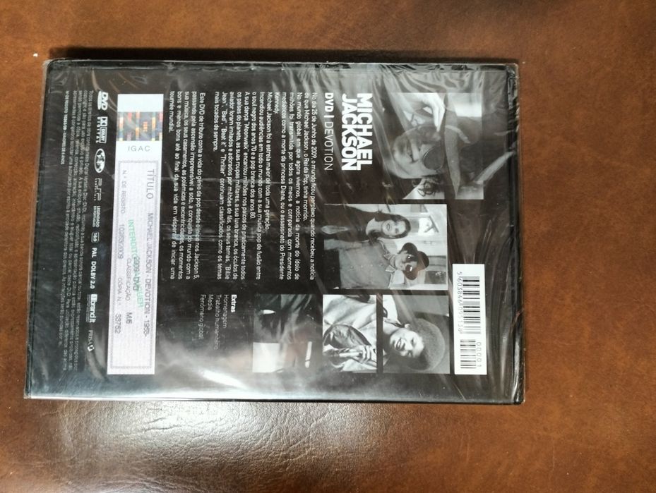 DVD Michael Jackson: Devotion – New Sealed64738023836675121
