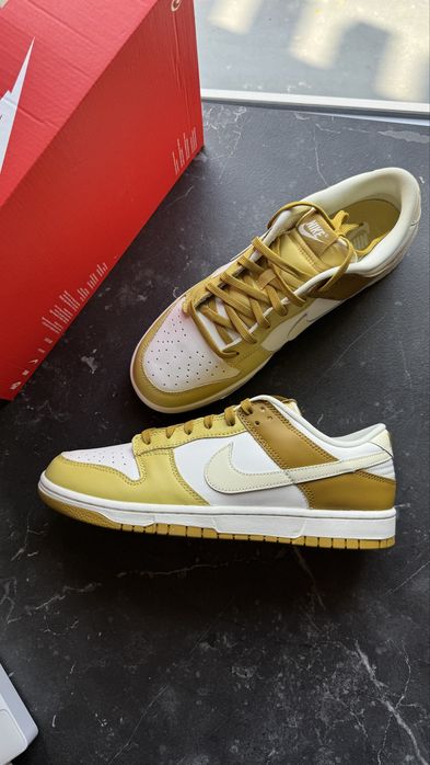 Nowe, nieużywane Nike Dunk Low „Bronzine” r 45.5 wkładka 29.5 cm.