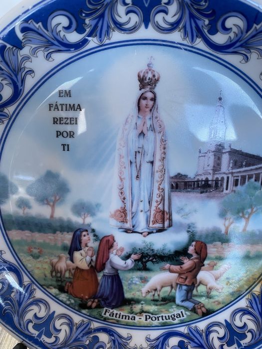Platos Virgen de Fátima