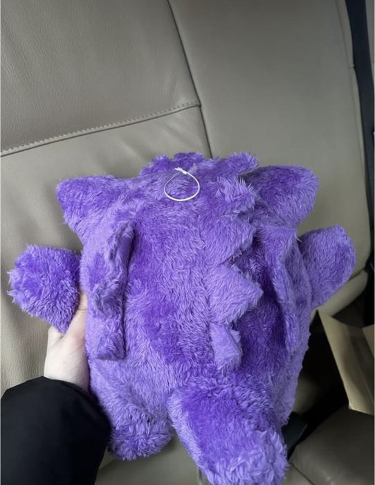 Мʼяка іграшка оригінал генгар з покемонів pokemon gengar