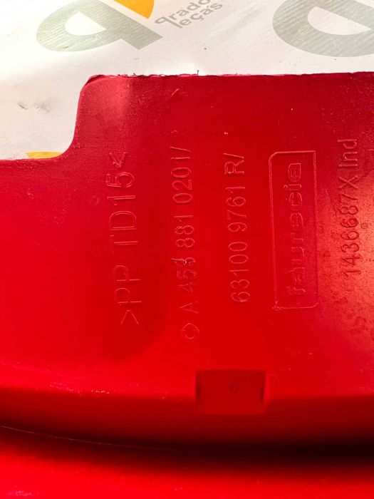 Guarda Lamas frente direito smart fortwo 453