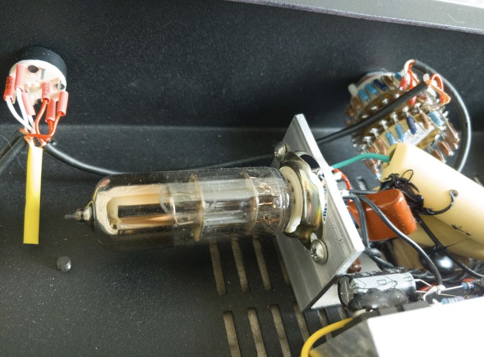 Однотактний гібридний підсилювач на 6Н26П і латеральних транзисторах