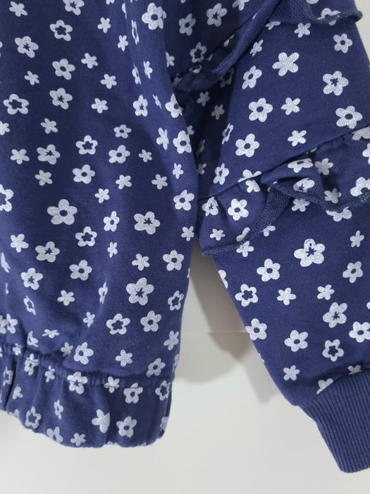 Bluza dziewczęca Sinsay z falbanami w kwiatki 140