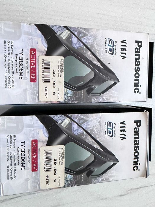 Активні 3D окуляри для ТВ Panasonic з підтримкою  3D