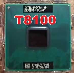 Intel Core 2 Duo T8100 процесор для ноутбука  Socket P