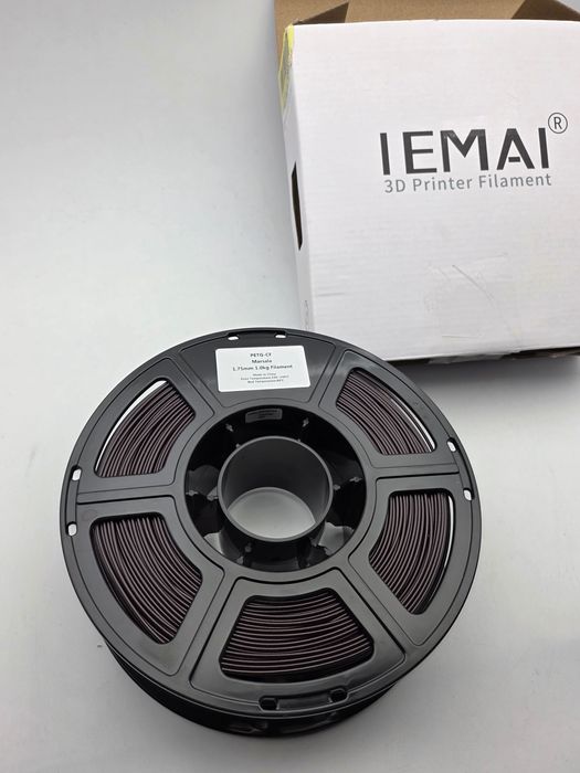 Szpula filamentu PETG-CF Marsala 1,75 mm 1,0 kg marki IEMAI.