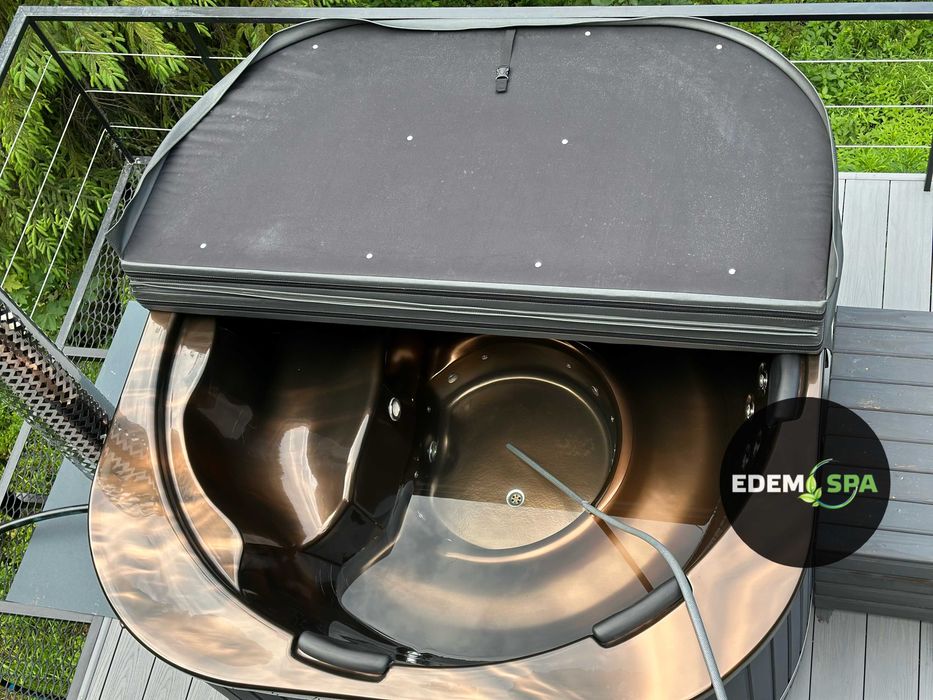 Купіль з гідромасажем. Офуро. Карпатський чан. Гідромасажний бокс