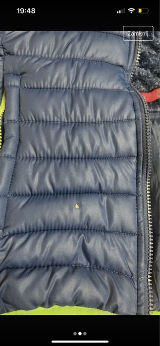 Kurtka zimowa ocieplana rozmiar M