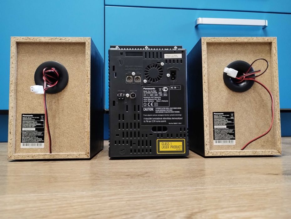 Современный муз центр Panasonic 200 Вт USB - CD - MP3 - iPod - радио