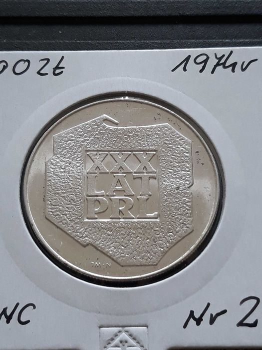 200 zł XXX Lat PRL - 1974 r. - nr 2 - mennicze