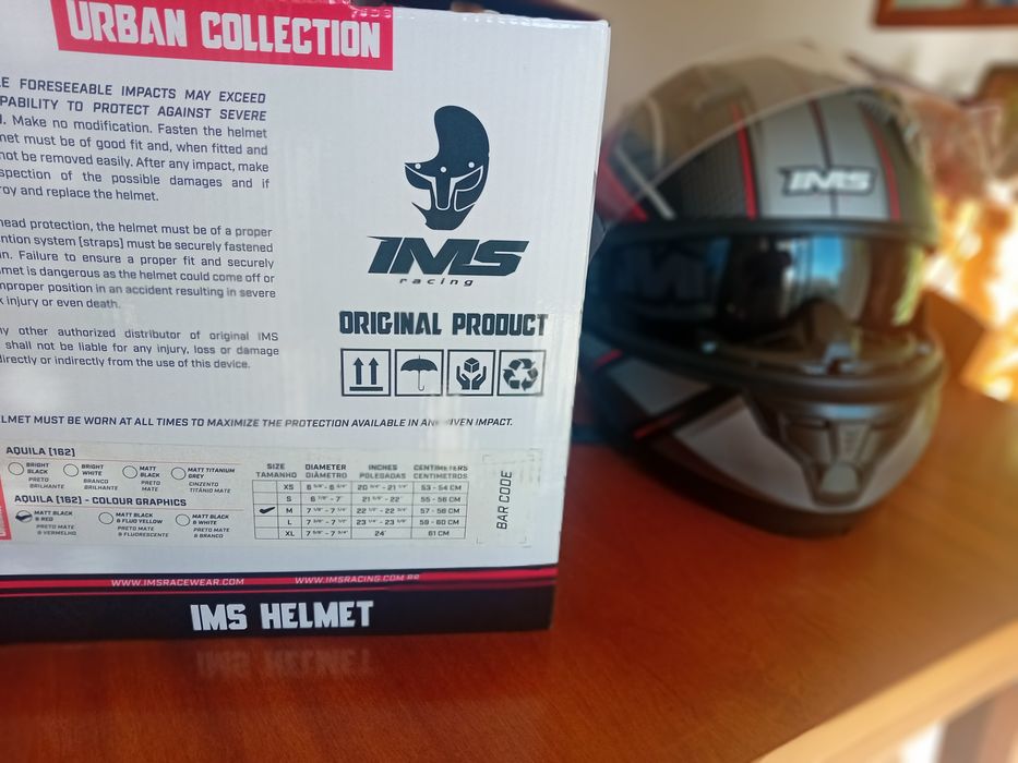 Capacete modular IMS