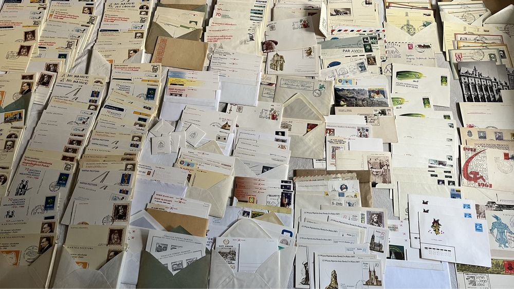 Stare karty pocztowe i koperty