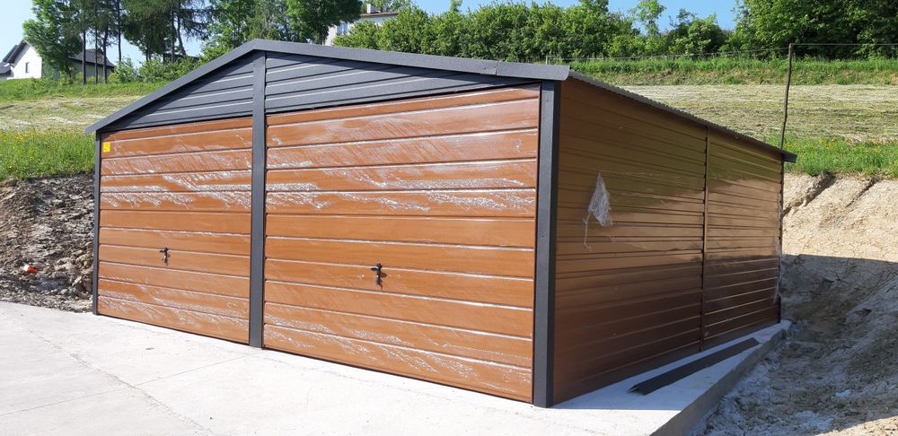 Garaż  blaszany  6x5